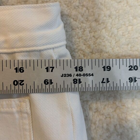 J Crew Sailor mid-rise relaxed‎ demi-boot jean in white Womens Size 31 White - Picture 10 of 12